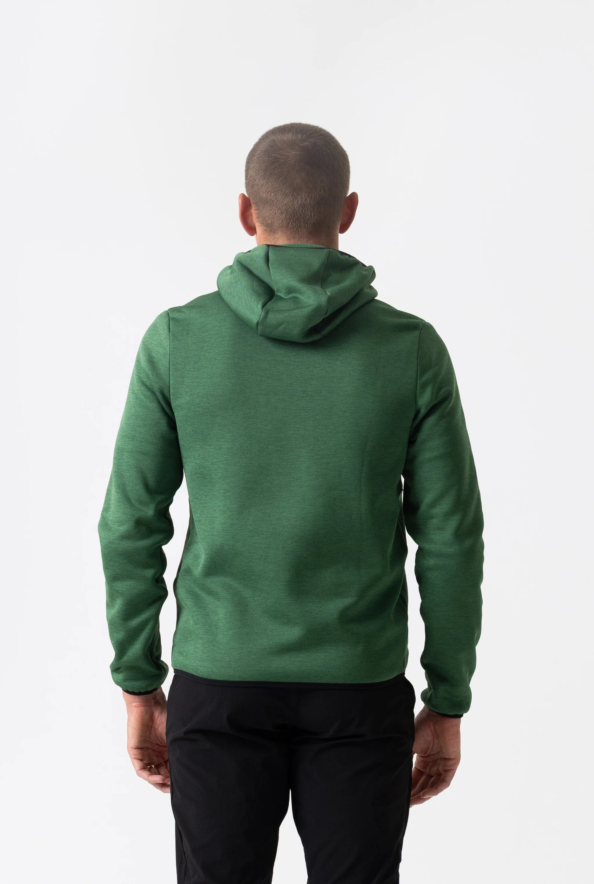 Men's Mélange Hoodie (Green)