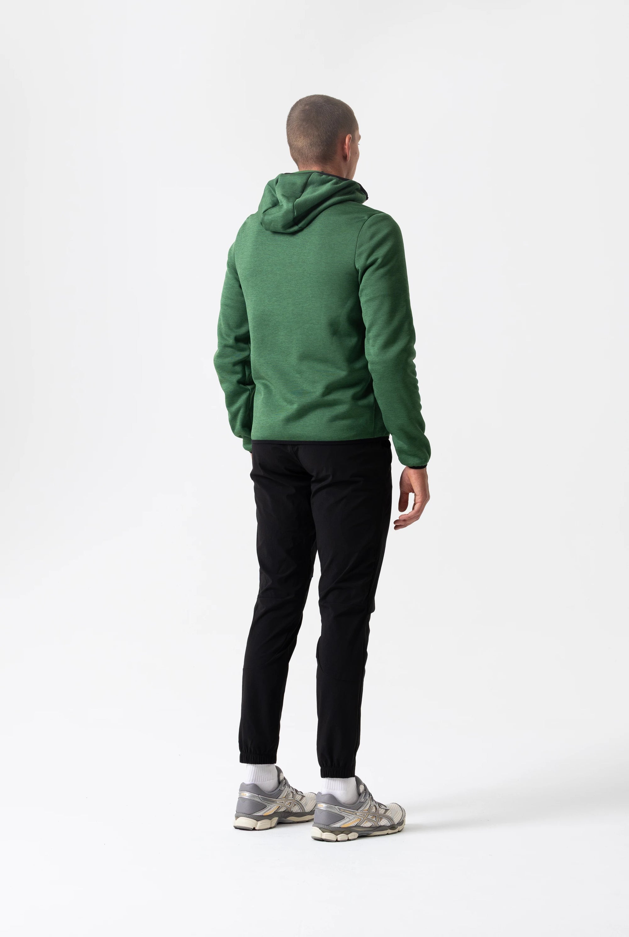 Men's Mélange Hoodie (Green)