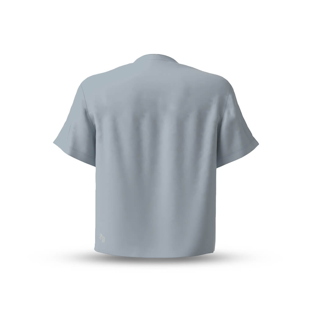 Women's Boxy Casual T Shirt (Grey)