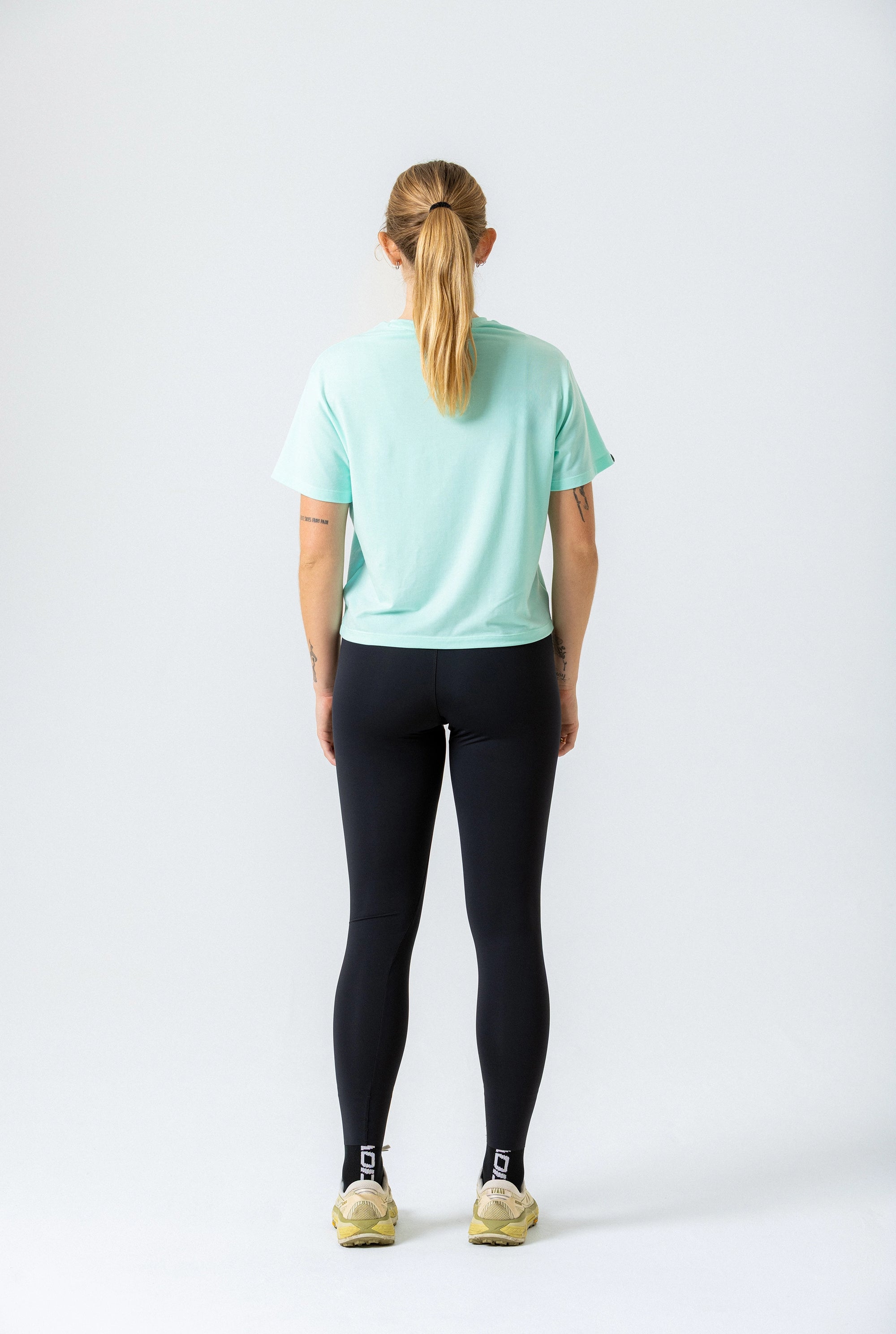 Women's Boxy Casual T Shirt (Mint)