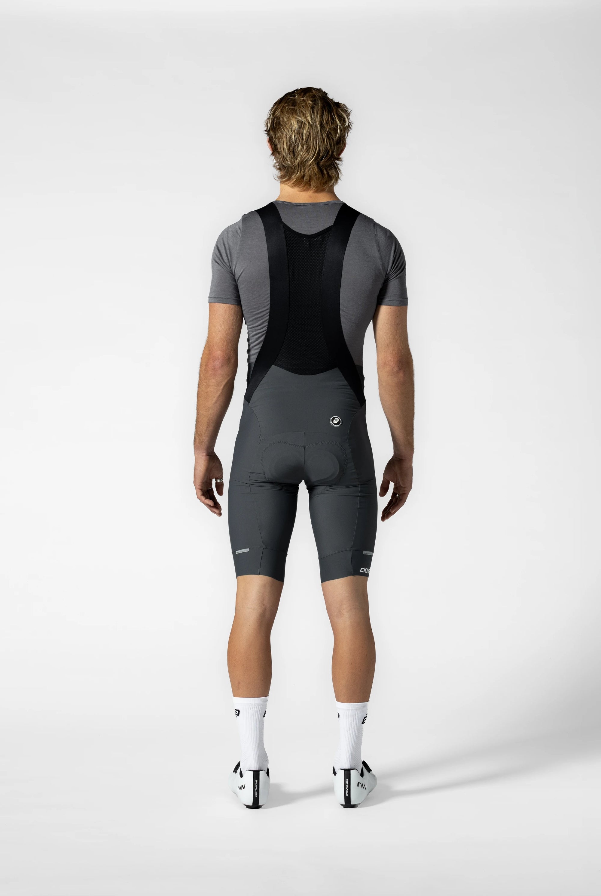 Men's Corsa Avia Bib Shorts (Charcoal)