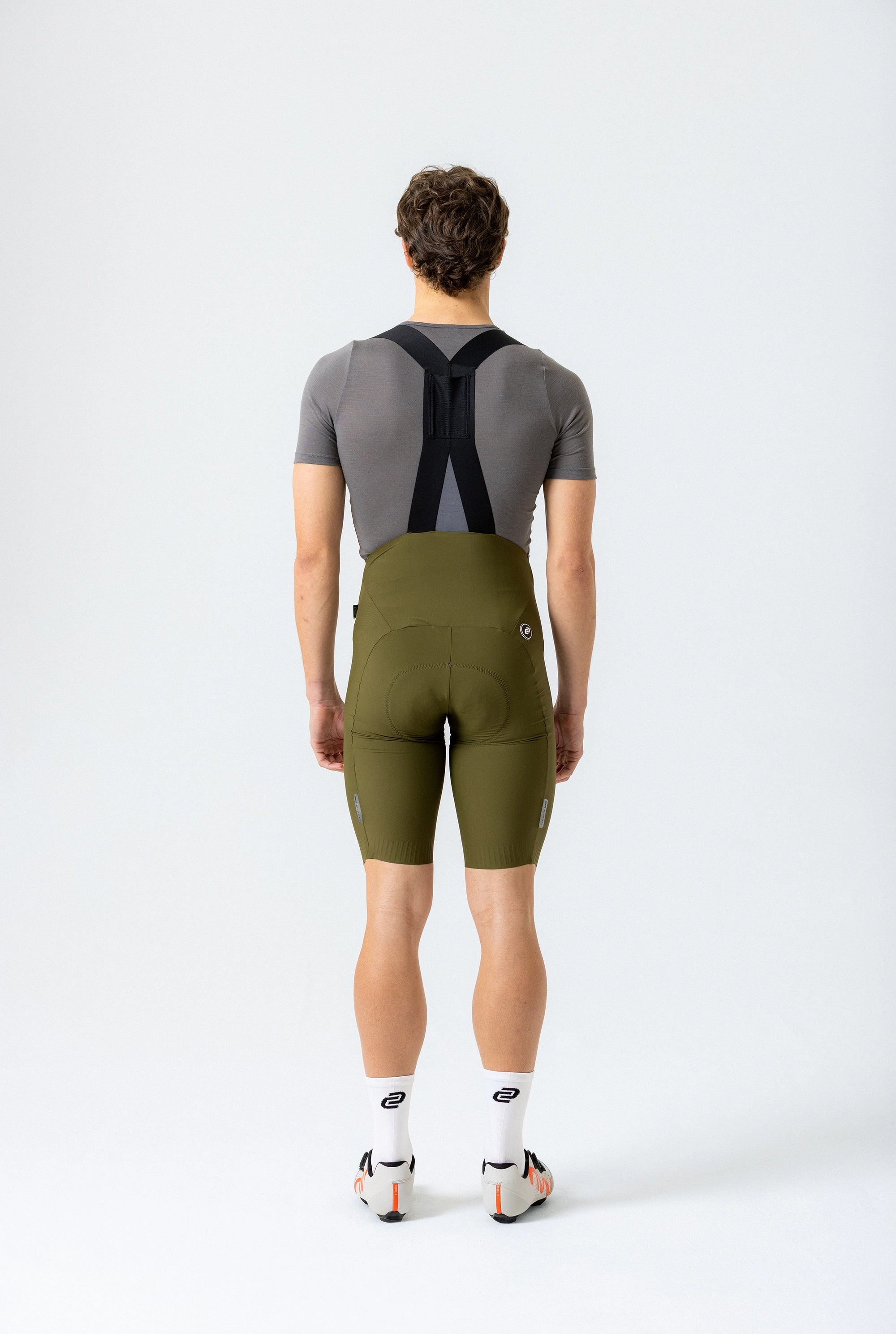 Men's Supremo Velocé Bib Shorts 2.0 (Dark Moss)