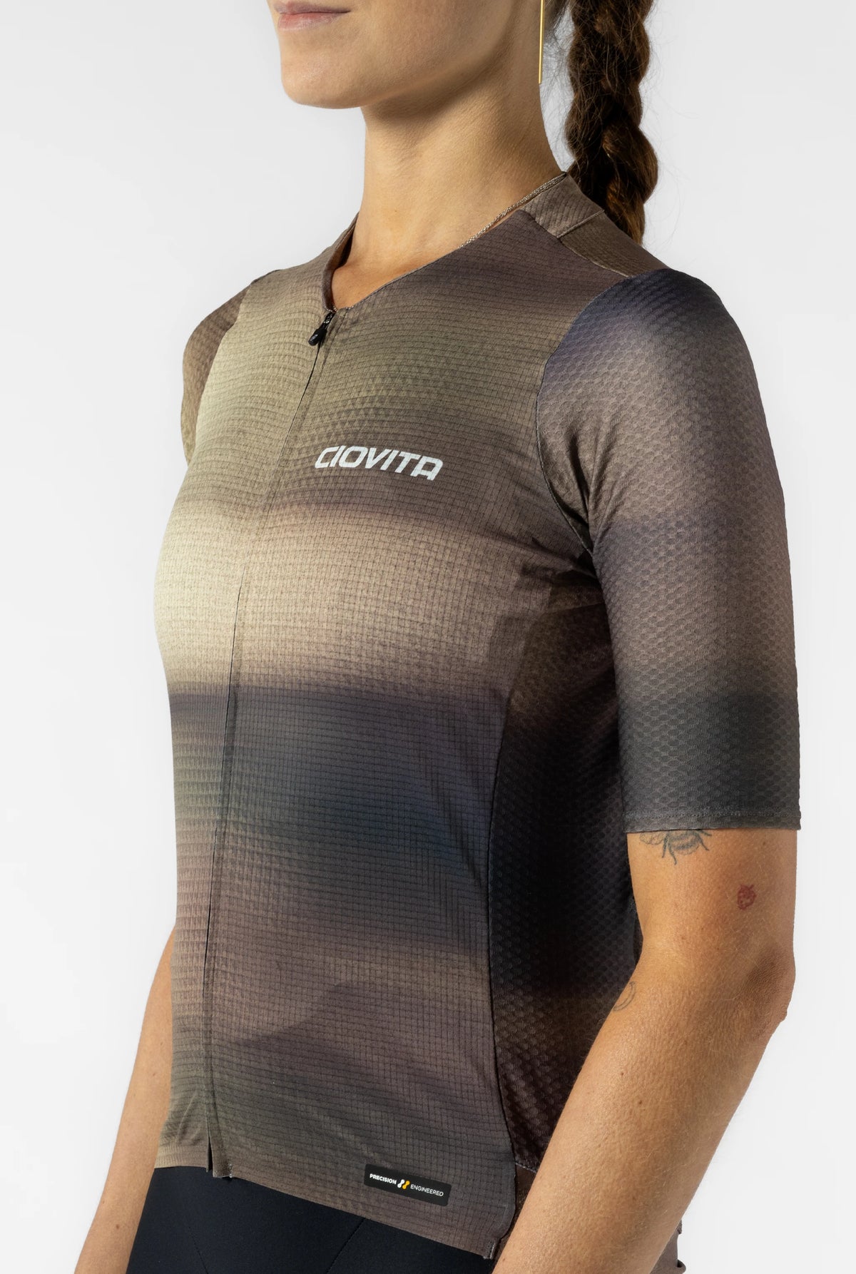 Women's Race Fit Jersey 3.0 (Taupe Deriva)