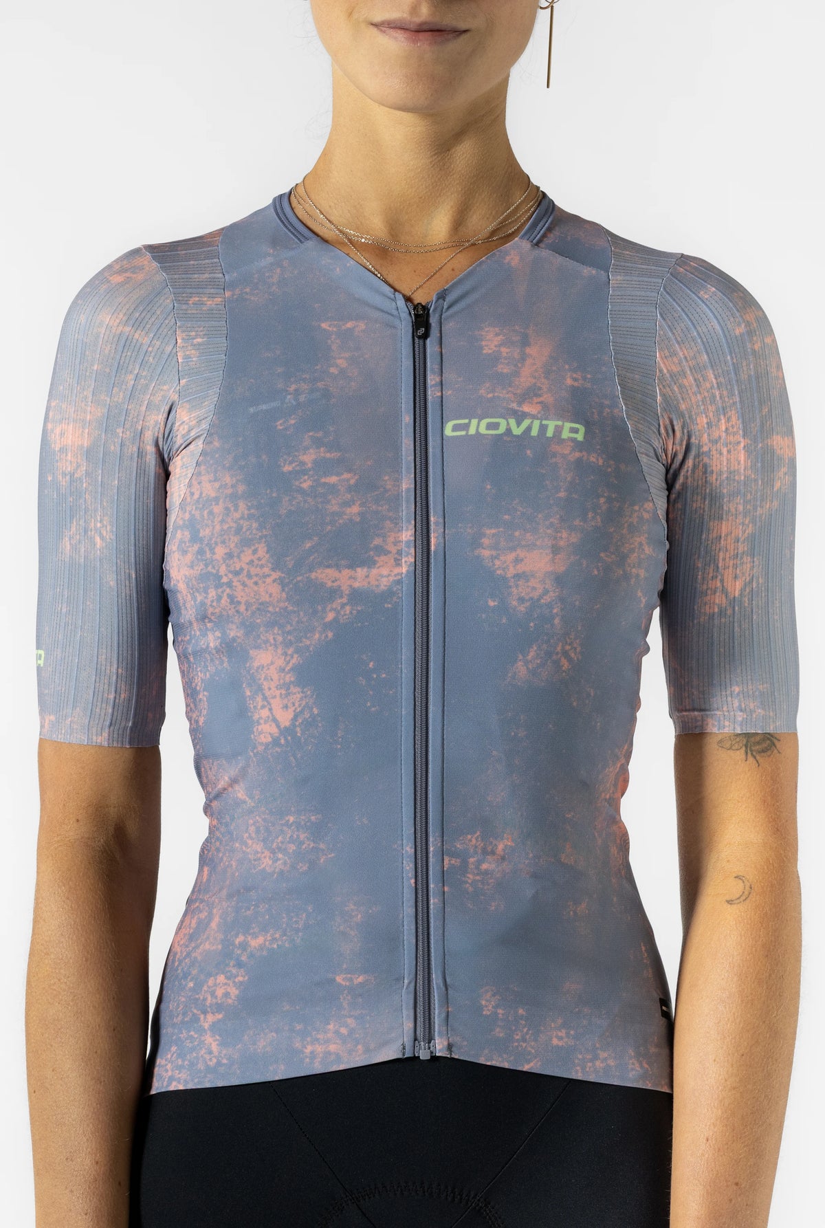 Women's Apex Aero Pro Fit Jersey (Grey Frequency)