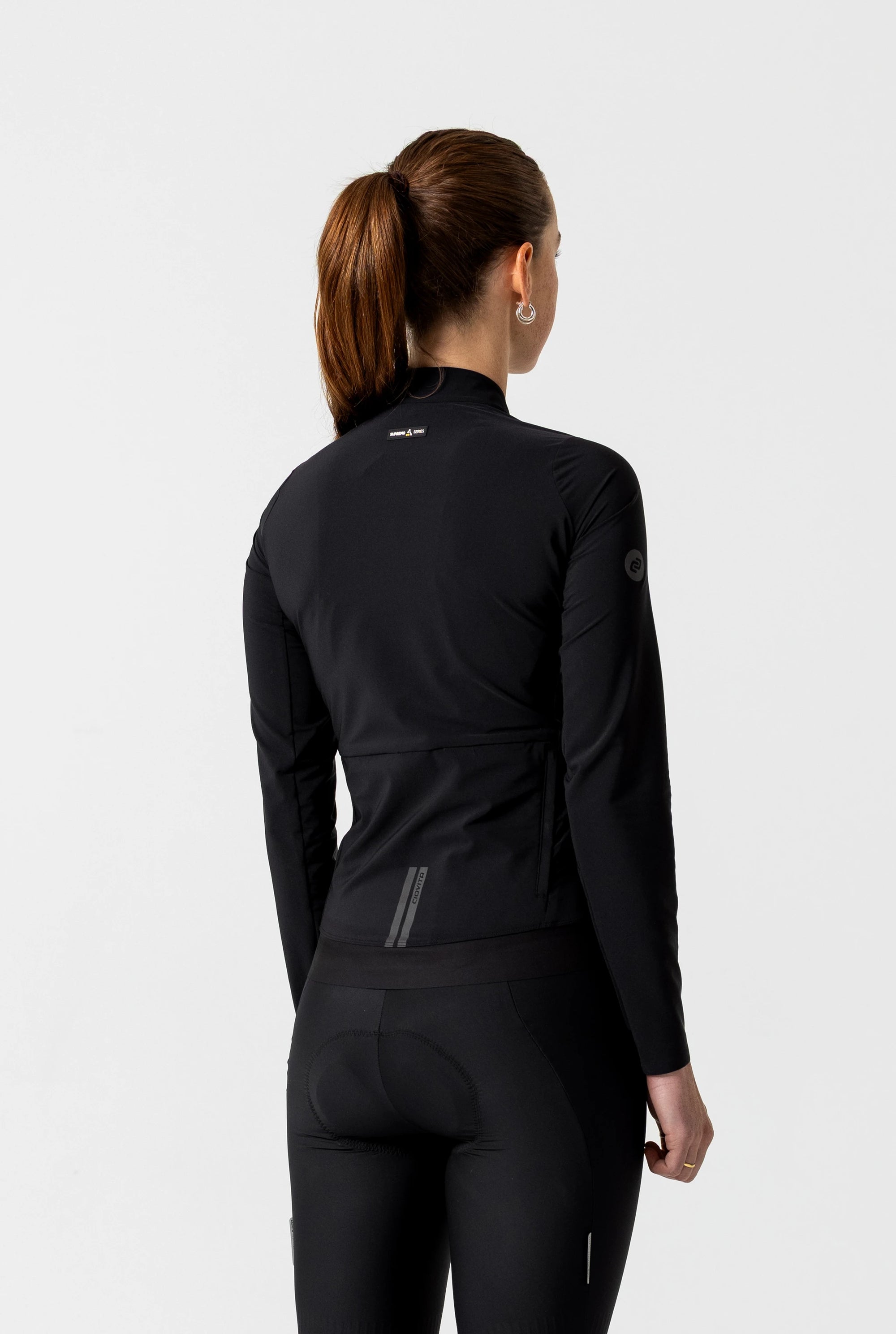 Women's Strada Lightweight Road Jacket (Black)