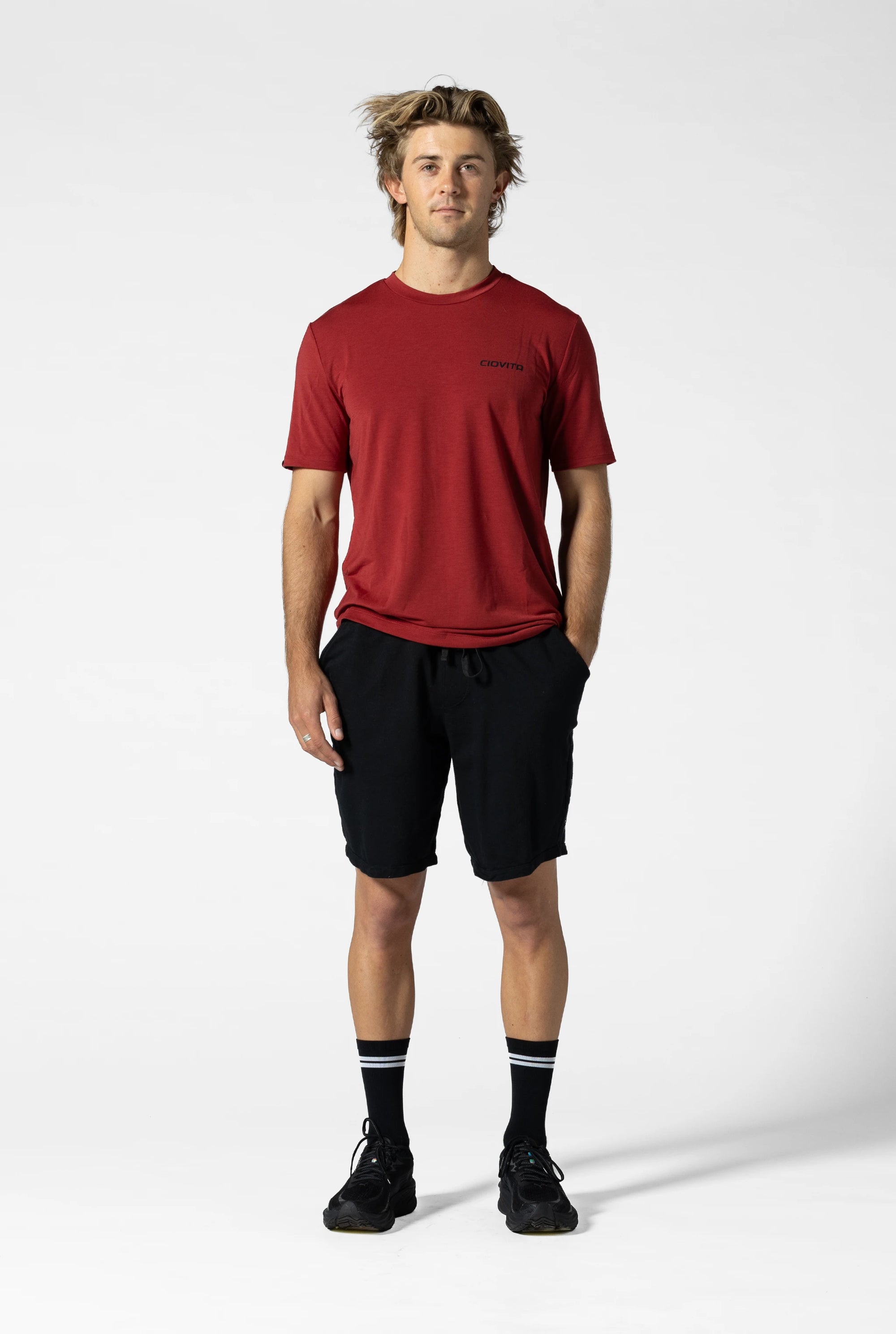 Men's Core Casual T Shirt (Brick)