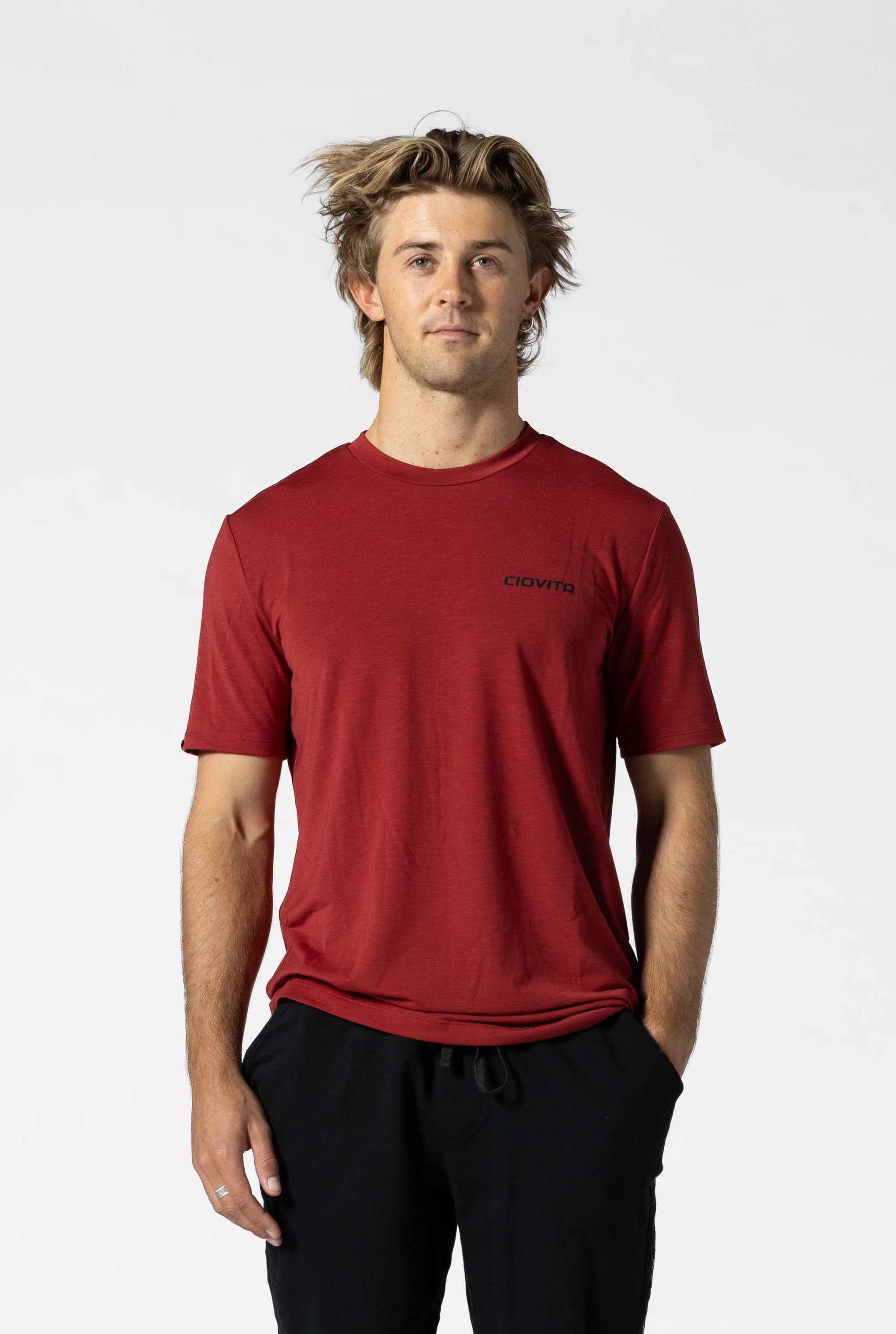 Men's Core Casual T Shirt (Brick)