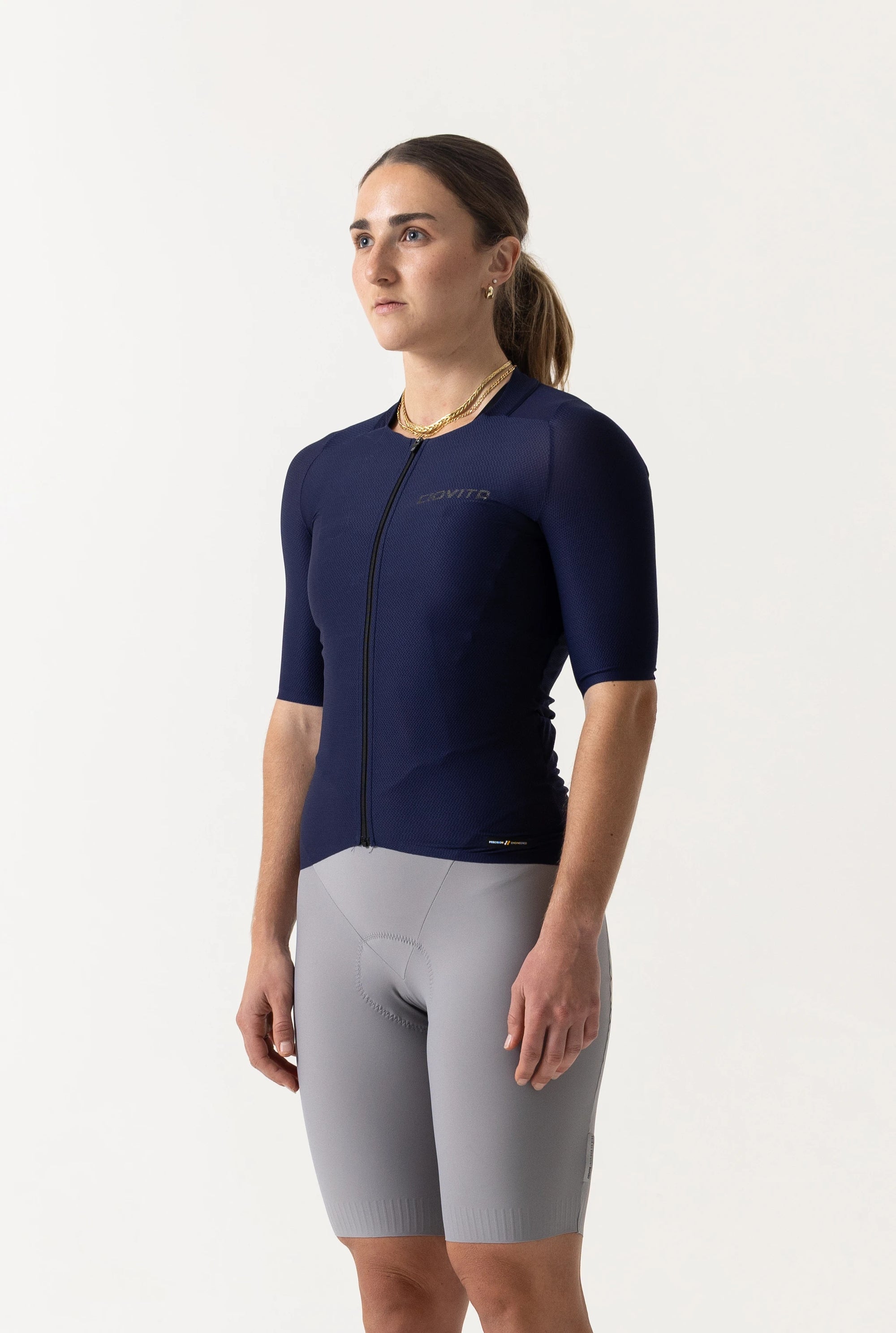 Women's Apex H1 Pro Fit Jersey (Navy)