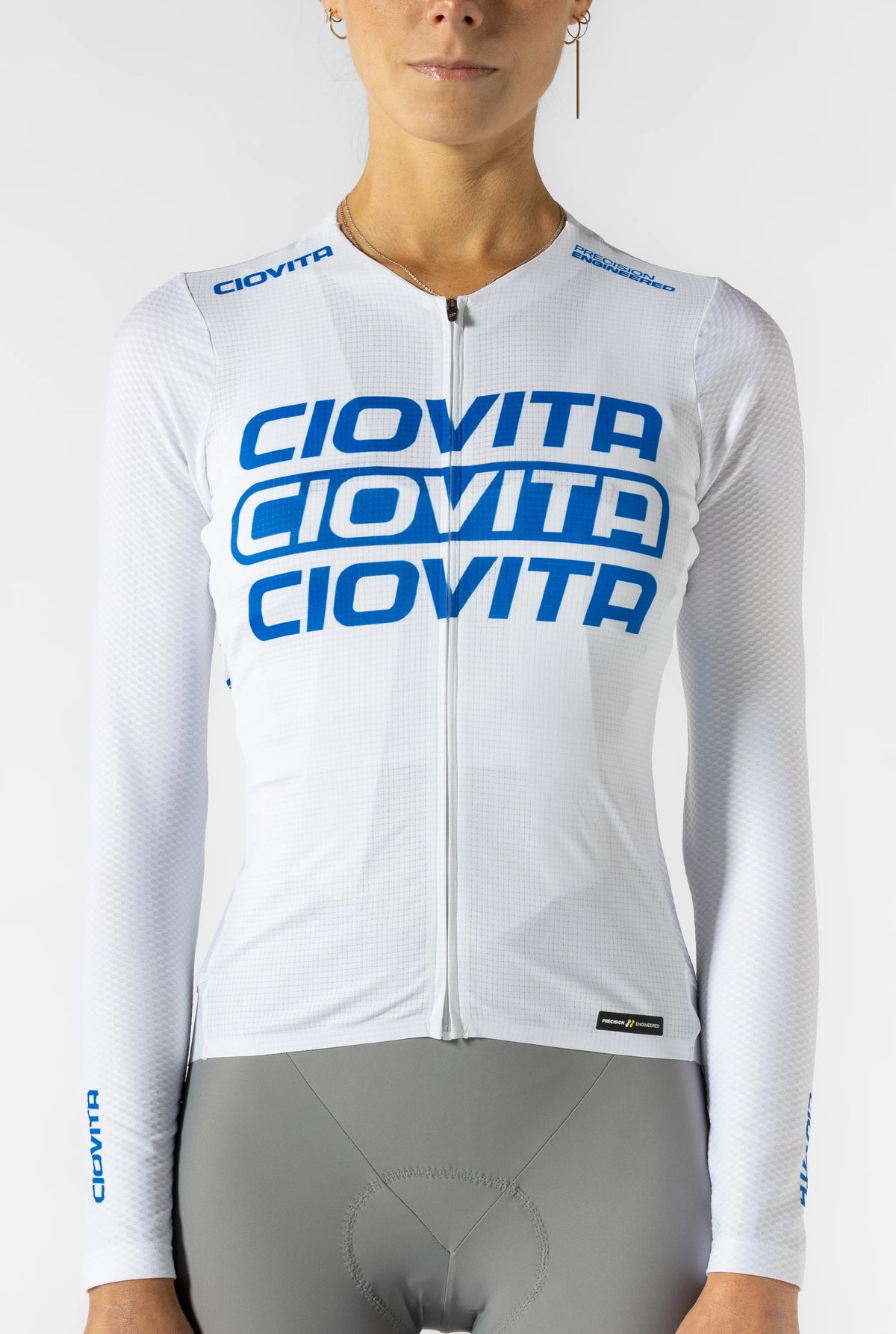 Women's Long Sleeve Race Fit Jersey 3.0 (Trinity White)