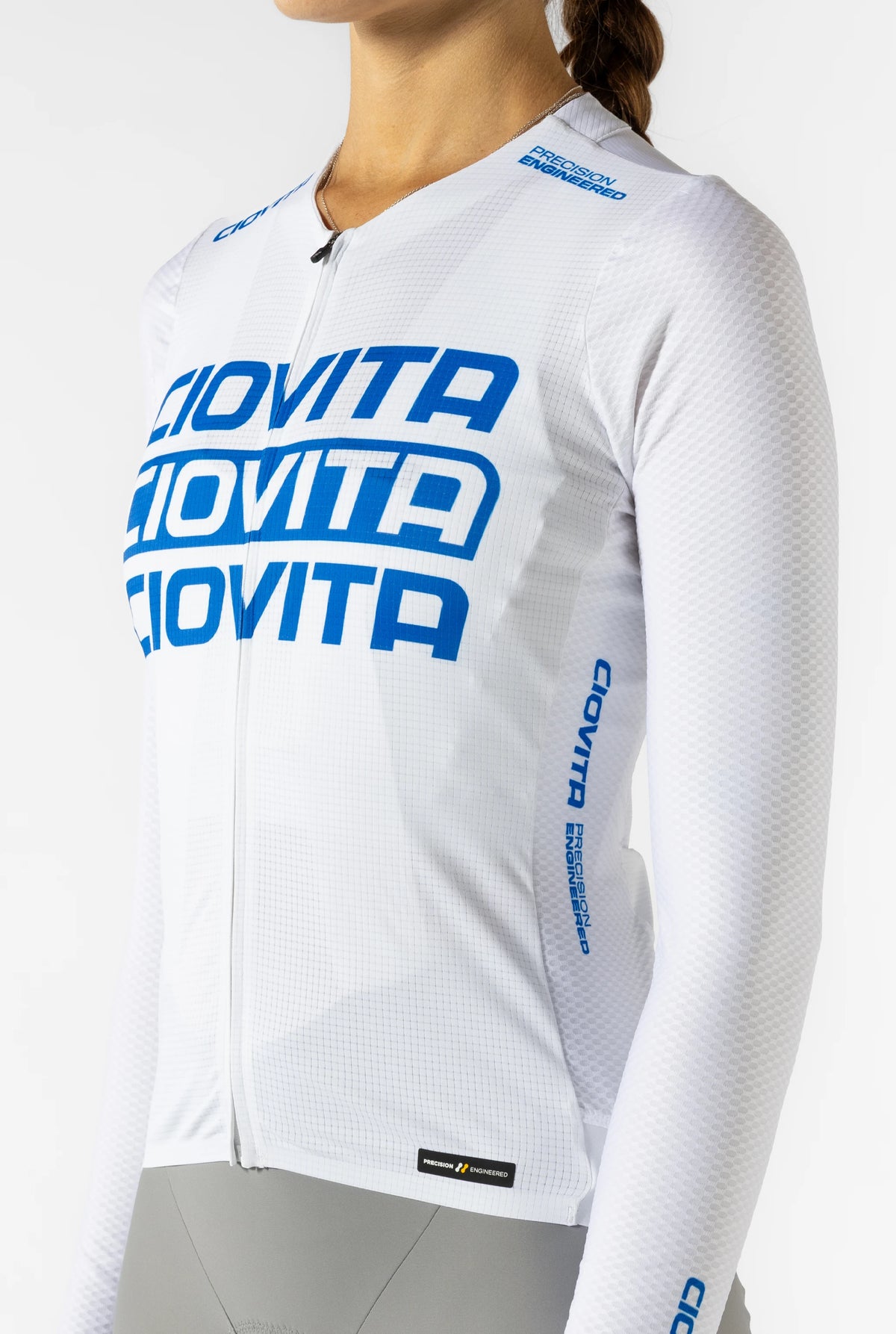 Women's Long Sleeve Race Fit Jersey 3.0 (Trinity White)