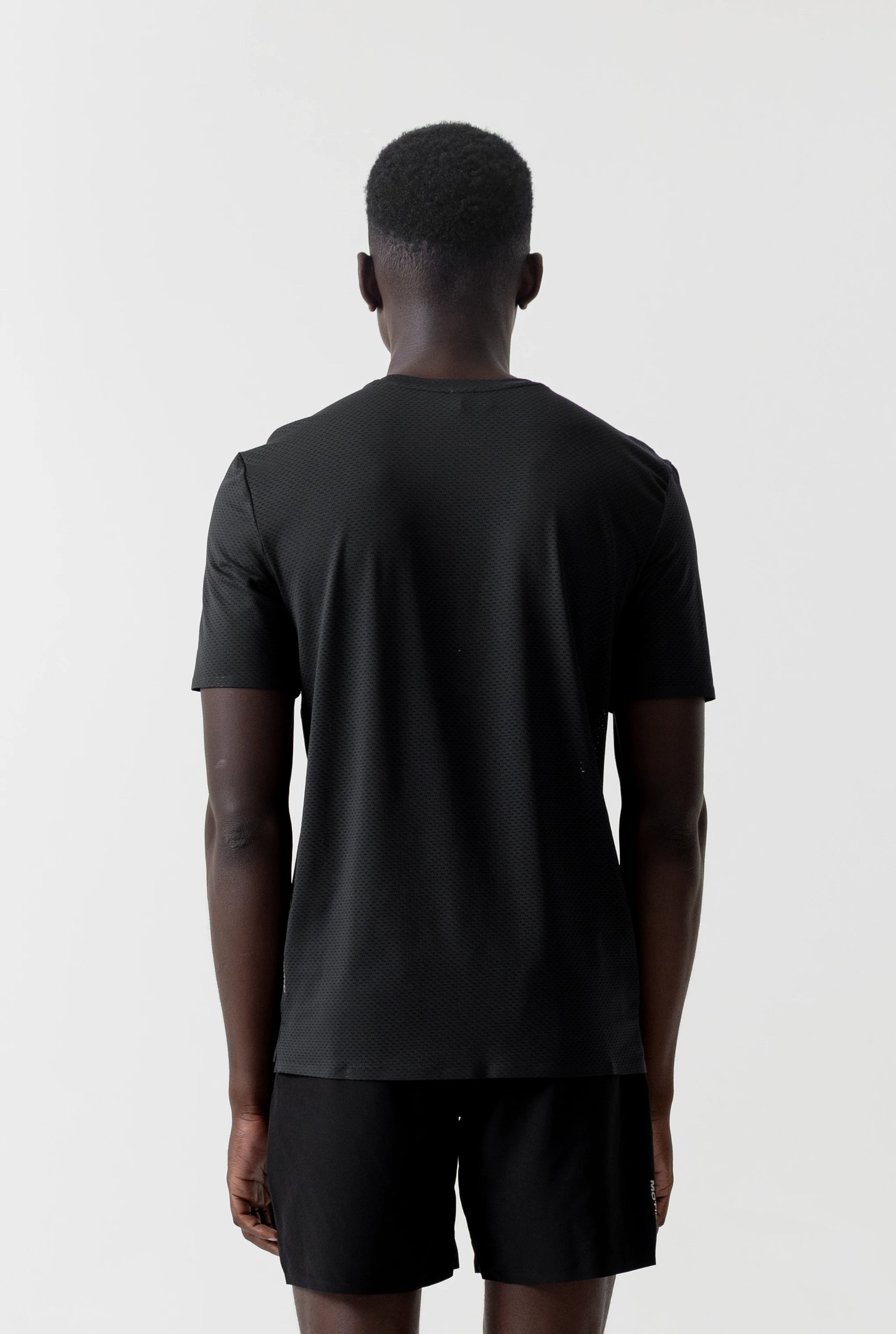 Men's Short Sleeve Tech Tee (Black)