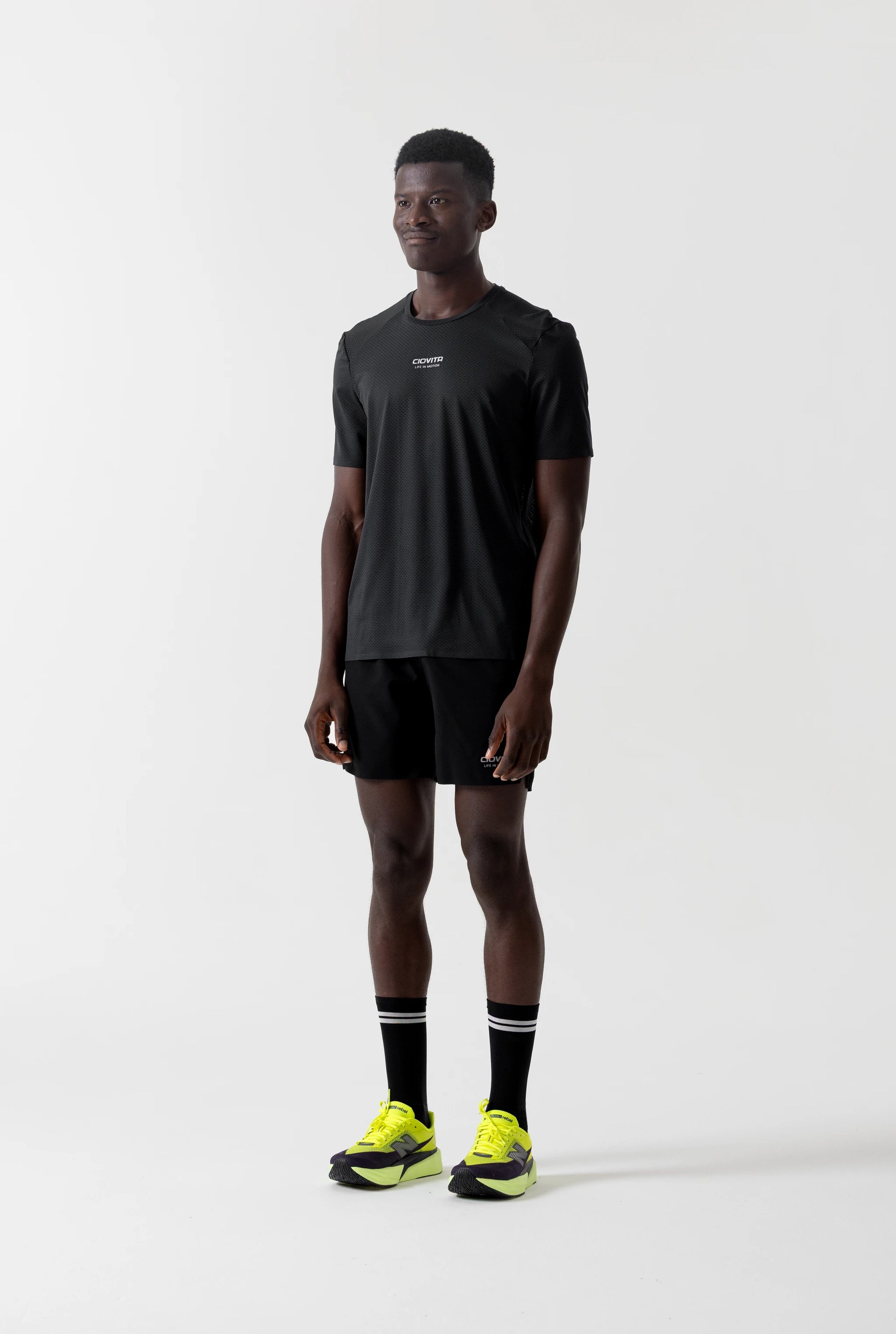 Men's Short Sleeve Tech Tee (Black)