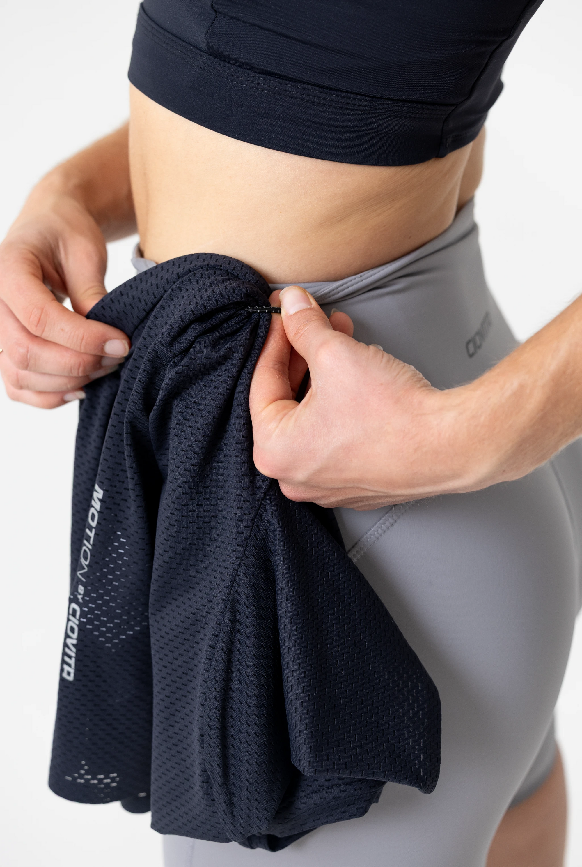 Women's 6 Inch Training Tights (Grey)