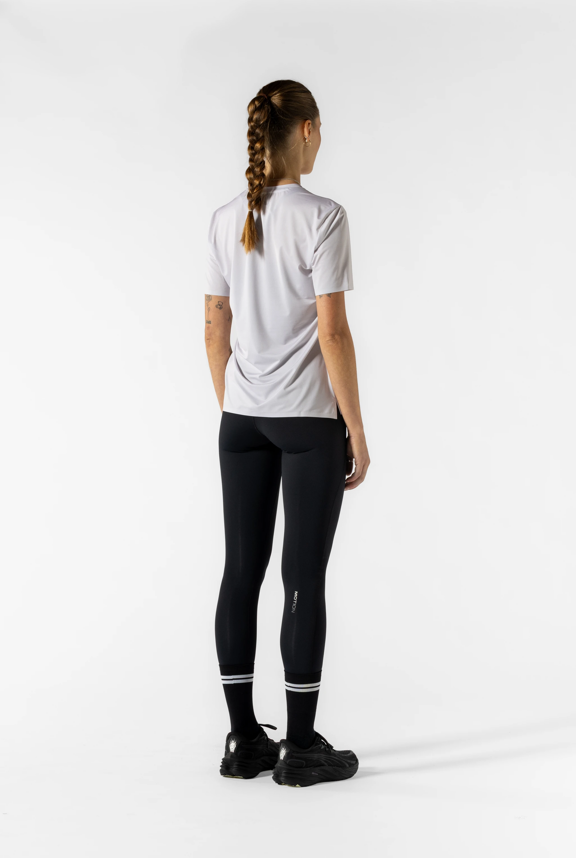 Women's Short Sleeve Tech Tee (Stone Grey)
