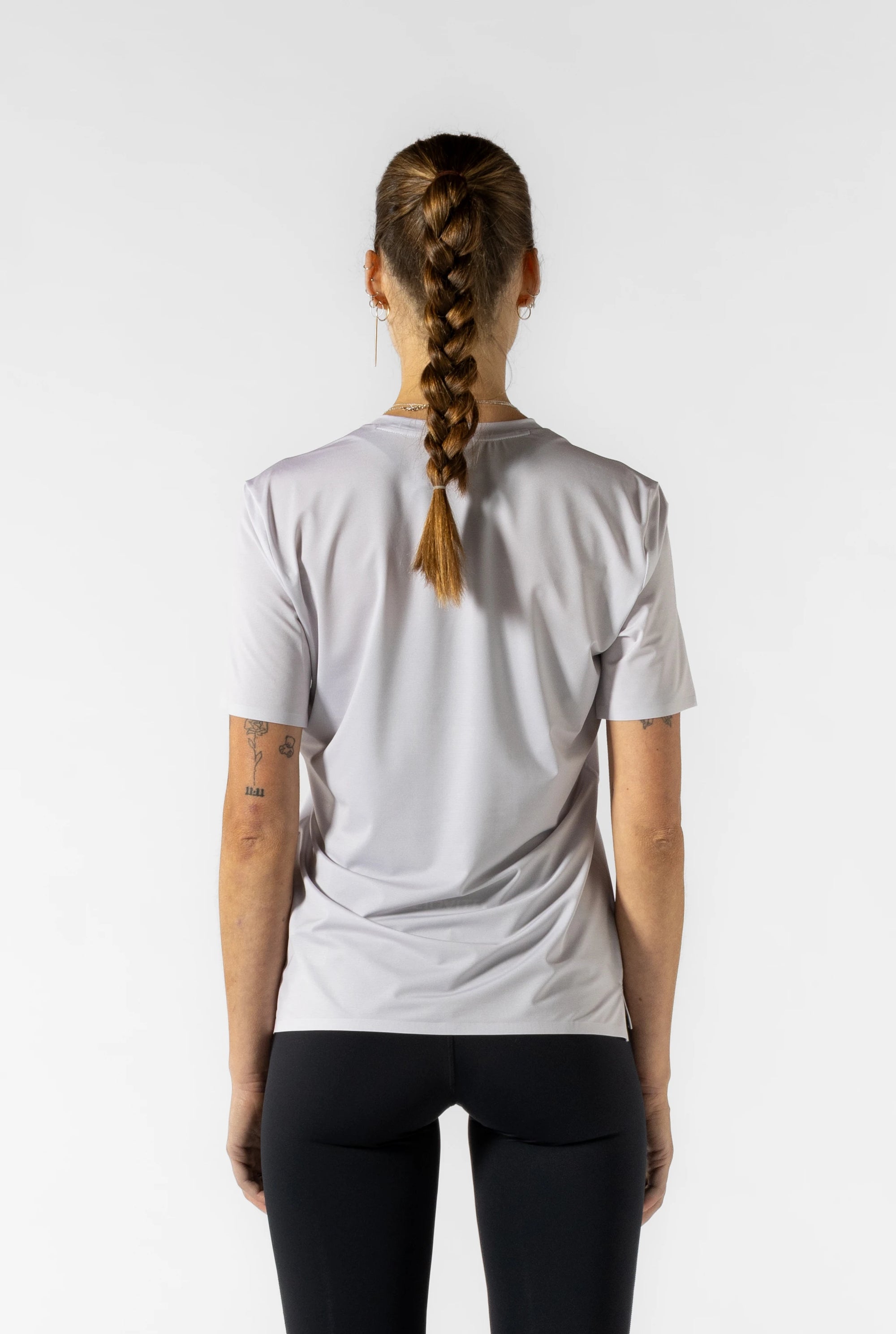 Women's Short Sleeve Tech Tee (Stone Grey)
