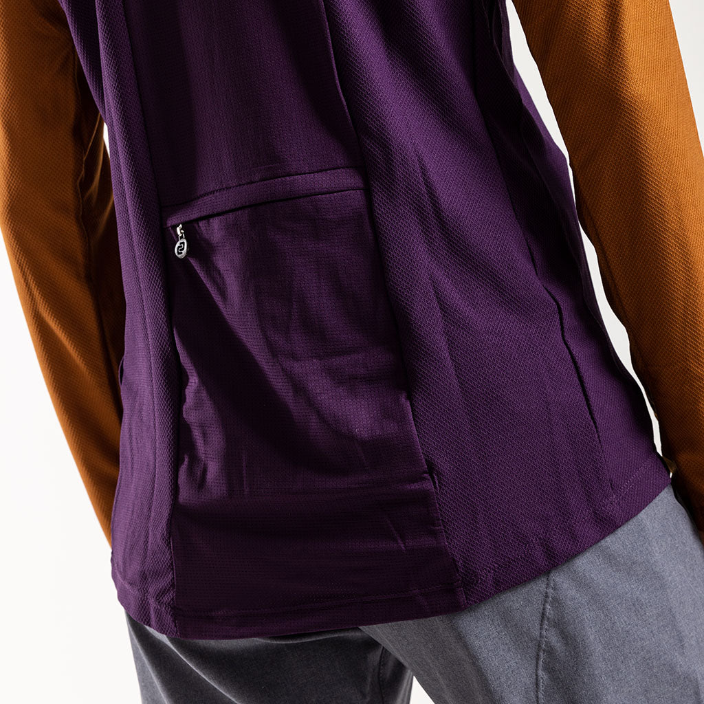 Women's AR Long Sleeve Trail Tee (Plum)