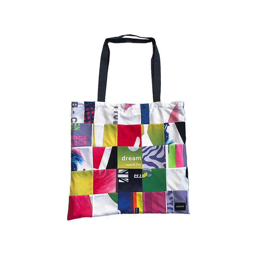 W2W Patch Work Tote Bag
