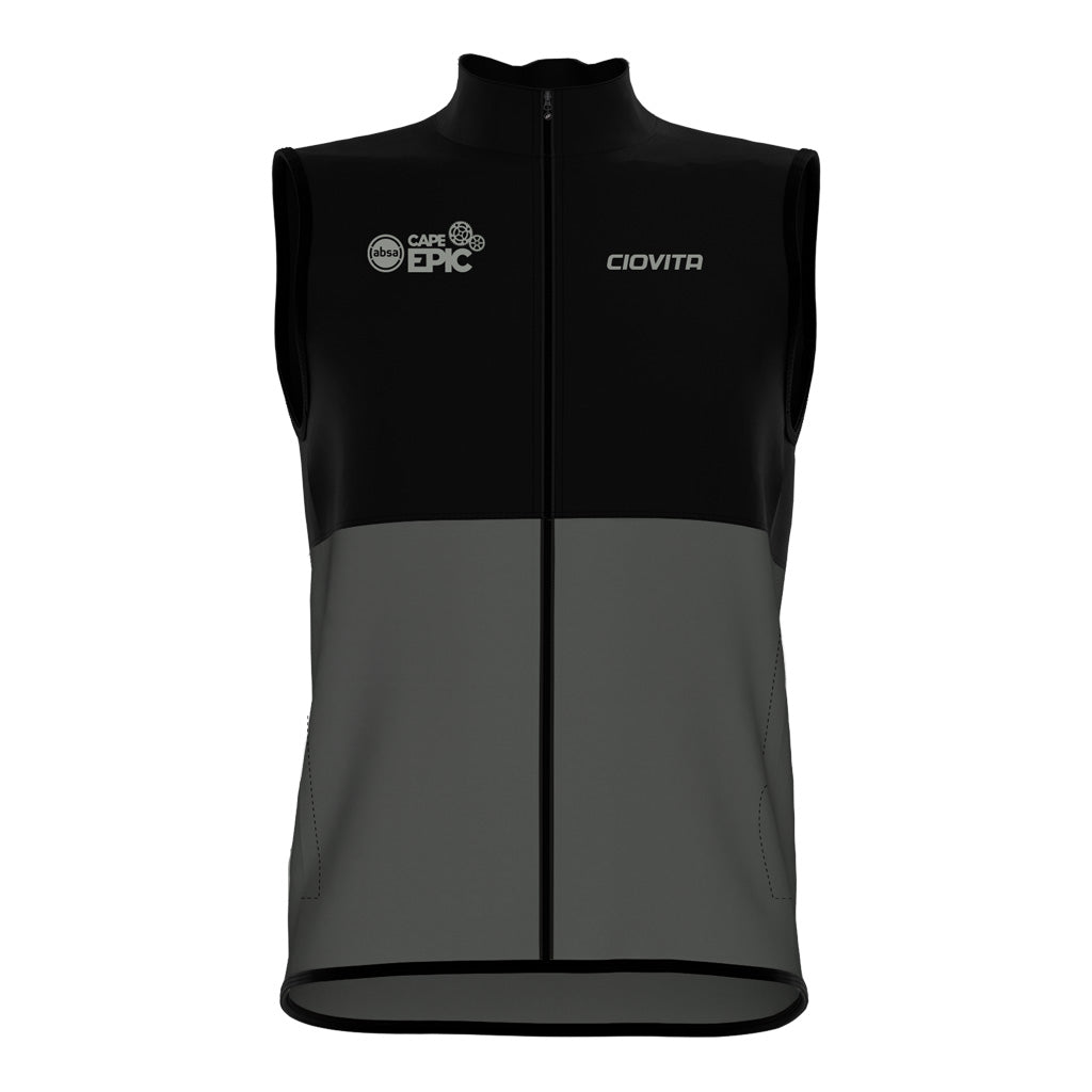 Men's Absa Cape Epic Hybrid Tech Gilet (Brushed Nickel)