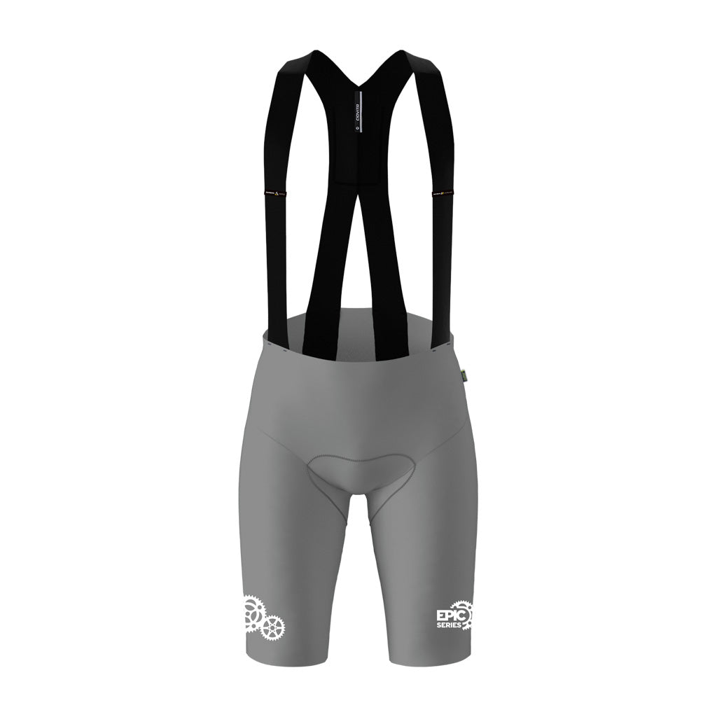 Men's Epic Series Supremo Velocé Bib Shorts 2.0 (Grey)