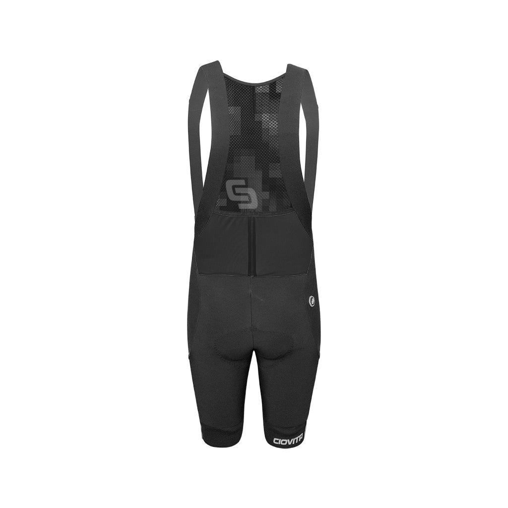 Men's Cargo Bib Shorts (Black)