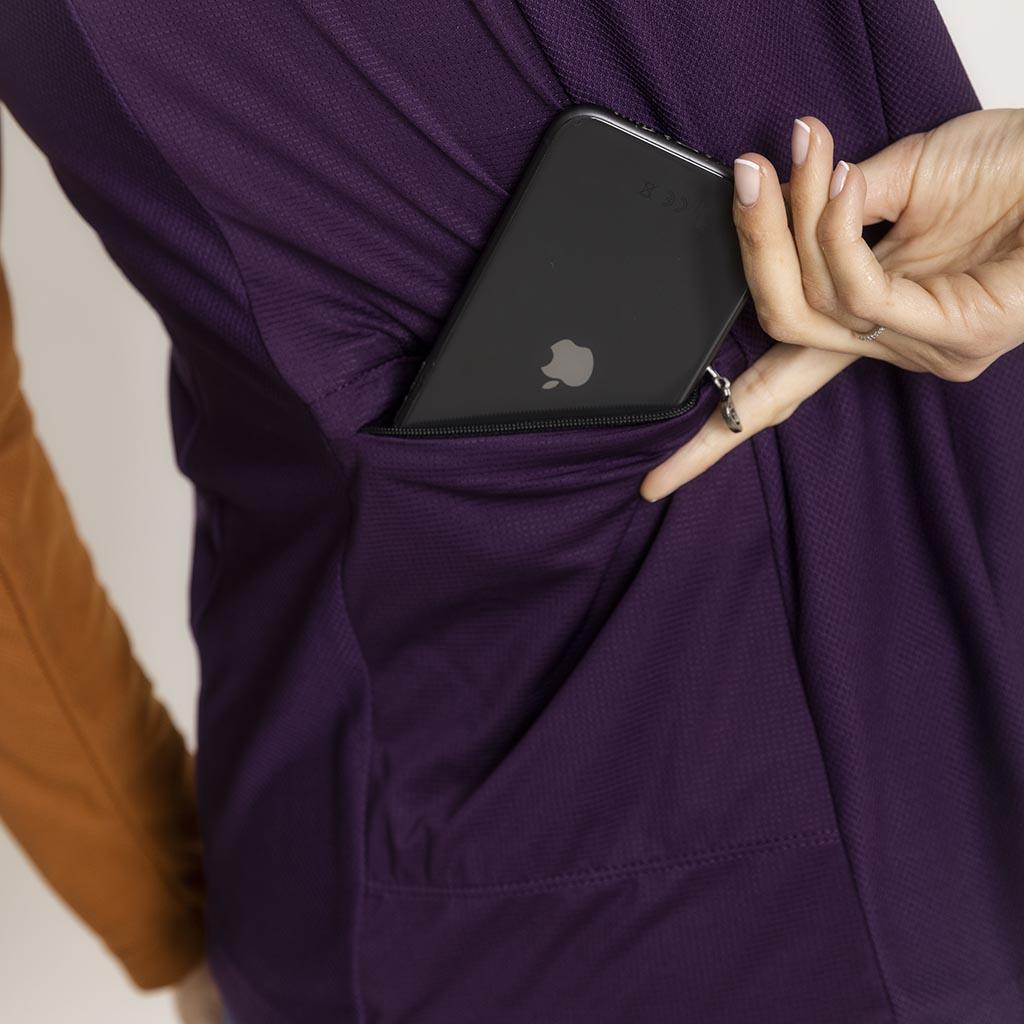 Women's AR Long Sleeve Trail Tee (Plum)